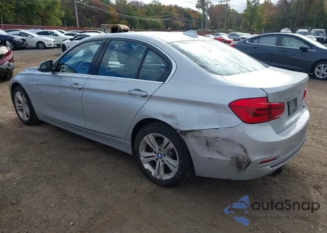 2017 BMW 330I xDrive из США, поврежденный, VIN WBA8D9G35HNU61606